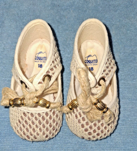 Vintage cuquito baby shoes - vintage,